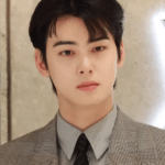Poster for Cha Eun Woo’s military discharge date and his tax appeal